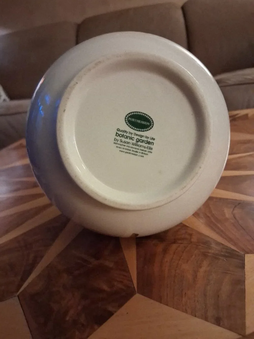 Vintage Portmeirion Ewer/Pitcher Garden Lilac Botanic Garden ~Discontinued Piece